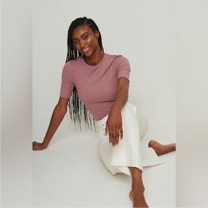 A New Day Mock Turtleneck T-Shirt